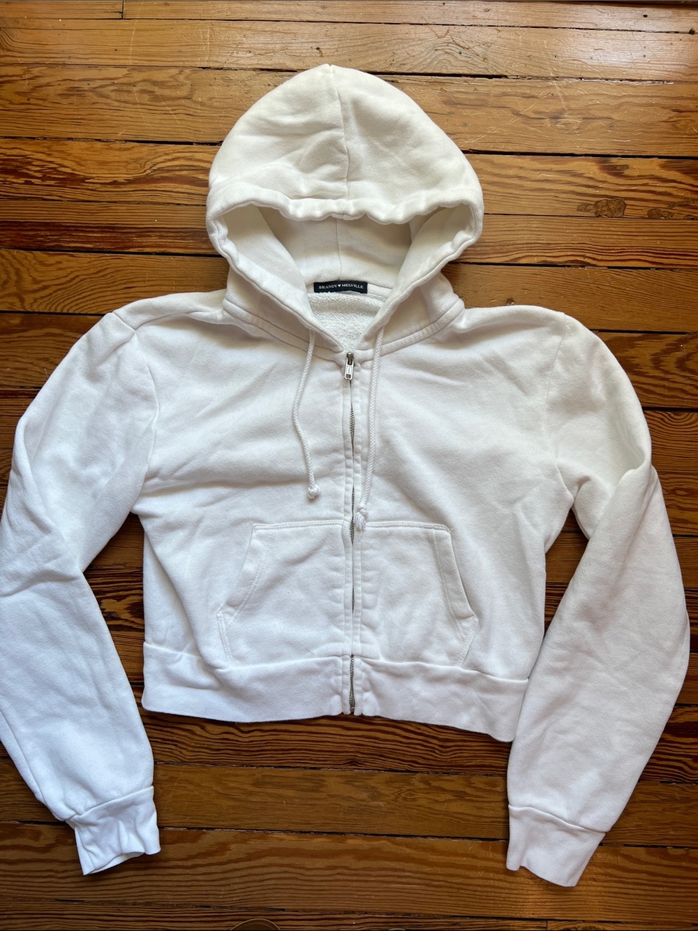 Brandy Melville Full Zip Hoodie Sweatshirt